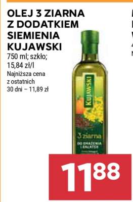Olej 3 ziarna z dodatkiem siemienia Kujawski