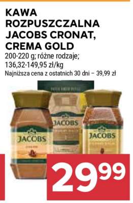 Kawa rozpuszczalna Jacobs Cronat, Crema Gold