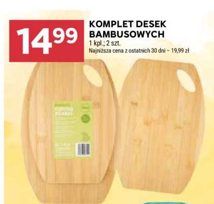 Komplet desek bambusowych