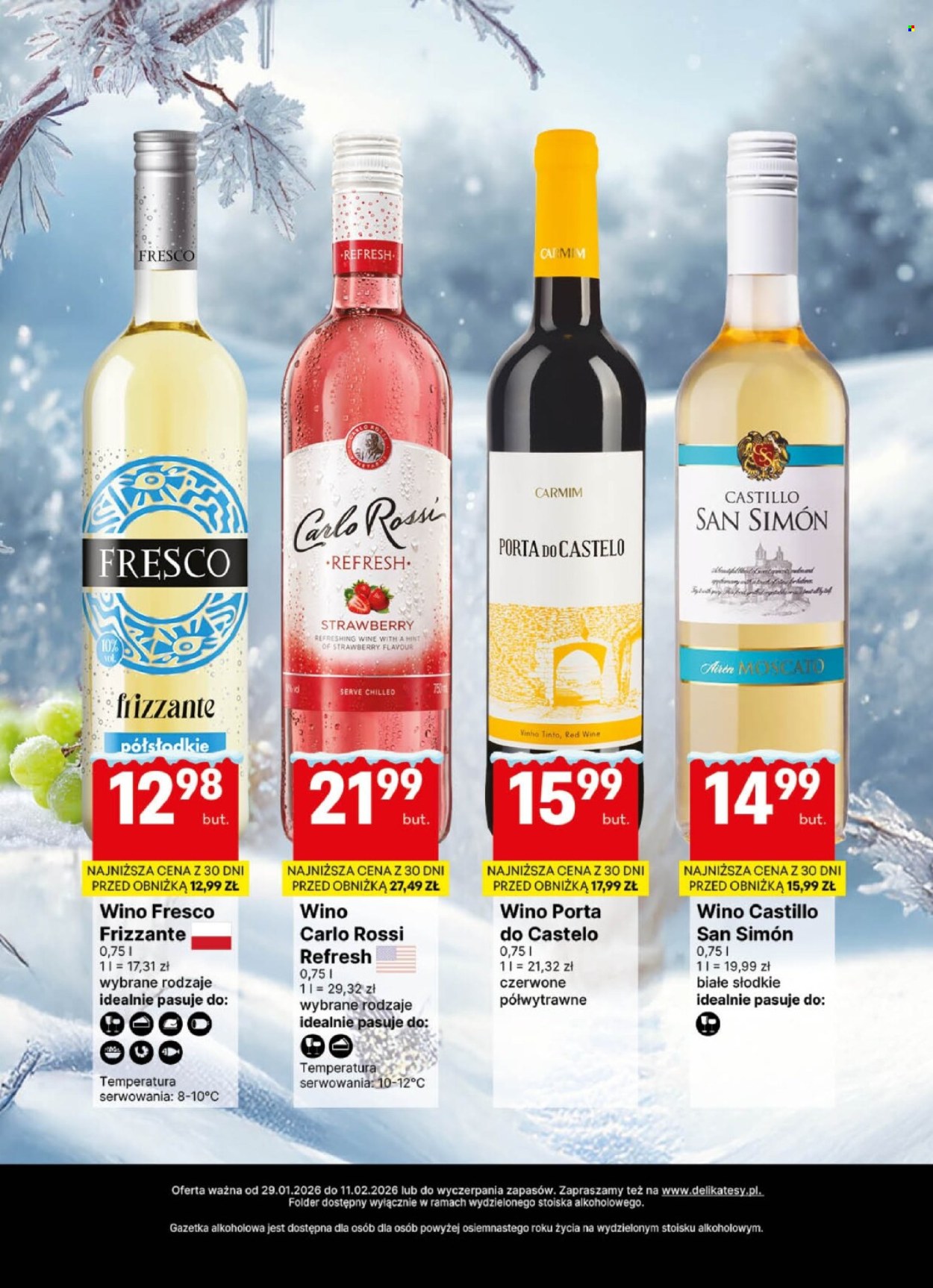 Gazetka Delikatesy Centrum - 29.01.2026 - 11.02.2026. Strona 4