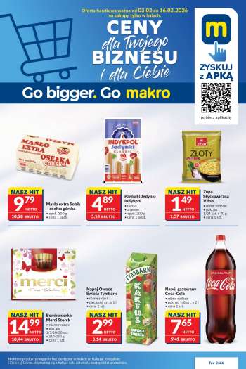 Gazetka Makro - 3.02.2026 - 16.02.2026.