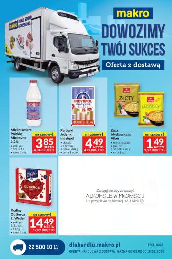 Gazetka Makro - 3.02.2026 - 16.02.2026.