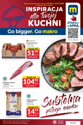 Gazetka Makro - 3.02.2026 - 16.02.2026.