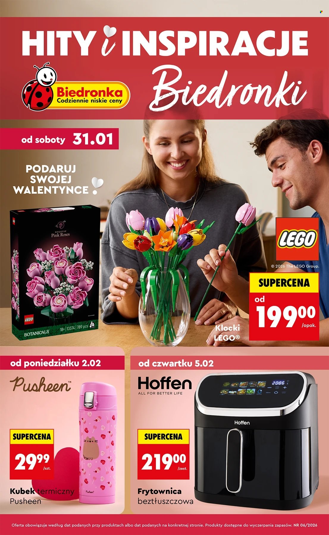 Gazetka Biedronka - 31.01.2026 - 18.02.2026. Strona 1