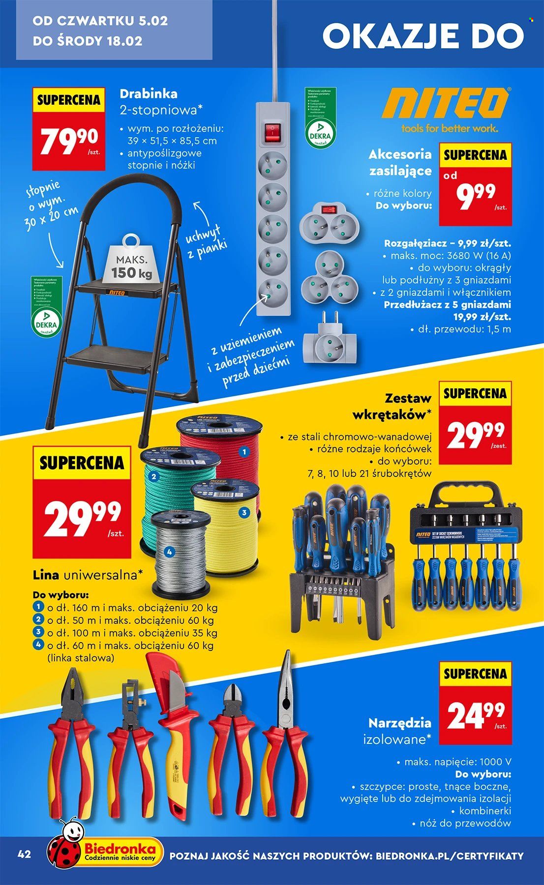 Gazetka Biedronka - 31.01.2026 - 18.02.2026. Strona 42