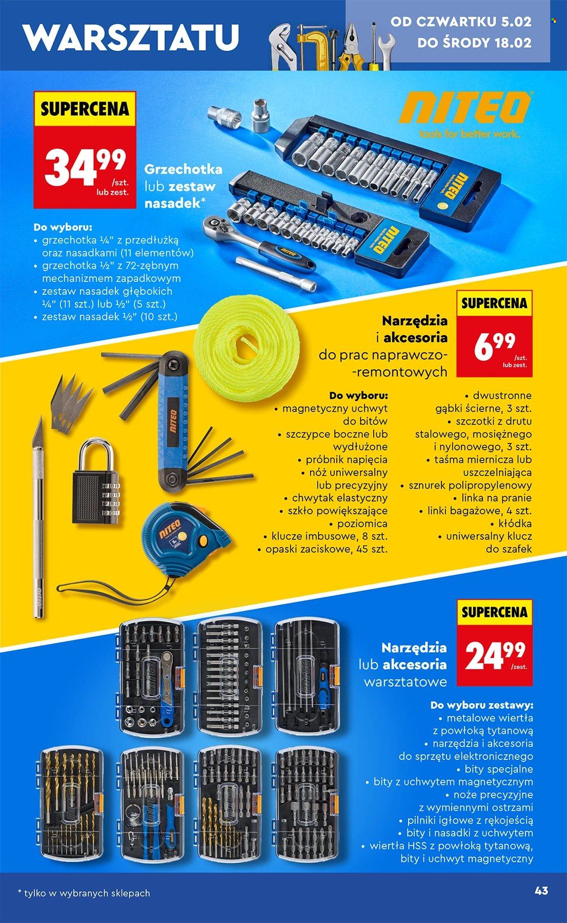 Gazetka Biedronka - 31.01.2026 - 18.02.2026. Strona 43