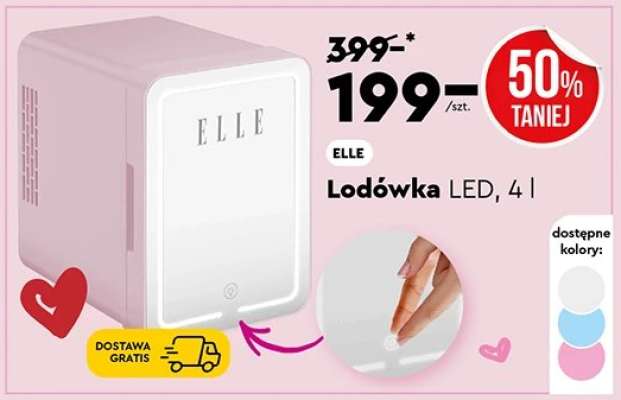 Lodówka LED, 4 l