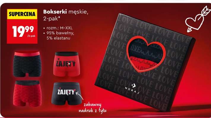 Bokserki męskie , 2 pak