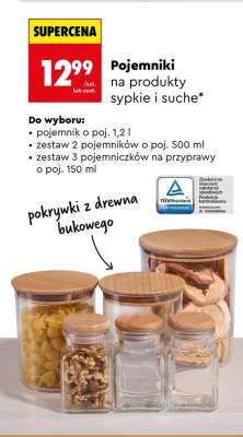 Pojemniki na produkty sypkie i suche