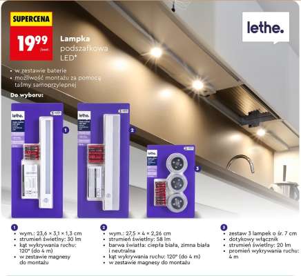 Lampka podszafkowa LED