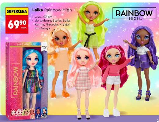 Lalka Rainbow High