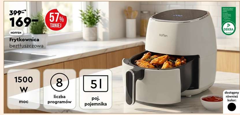 Frytkownica beztłuszczowa