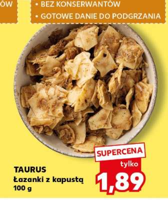 TAURUS Łazanki z kapustą 100 g