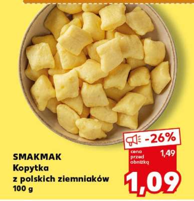 SMAKMAK Kopytka z polskich ziemniaków 100 g