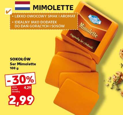 Sokołów Ser Mimolette 100 g