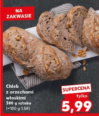 Chleb z orzechami włoskimi