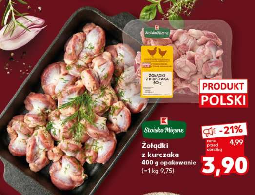 Żołądki z kurczaka 400 g opakowanie