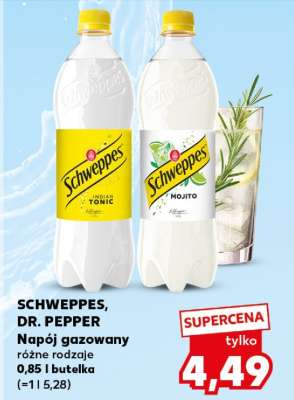 SCHWEPPES, DR. PEPPER