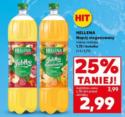 HELLENA Napój niegazowany różne rodzaje