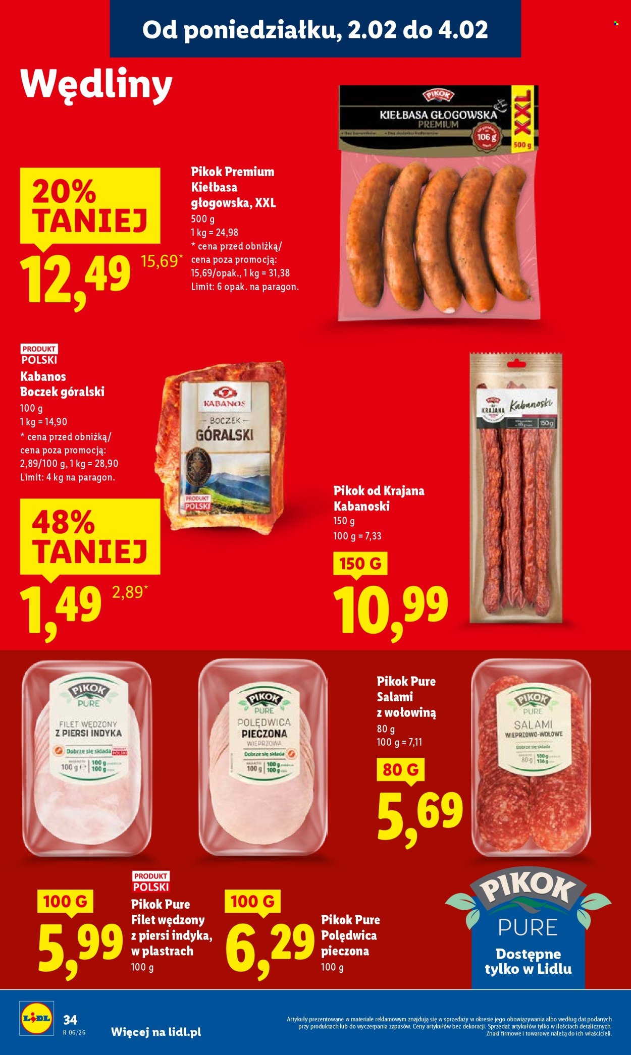 Gazetka Lidl - 2.02.2026 - 4.02.2026. Strona 34