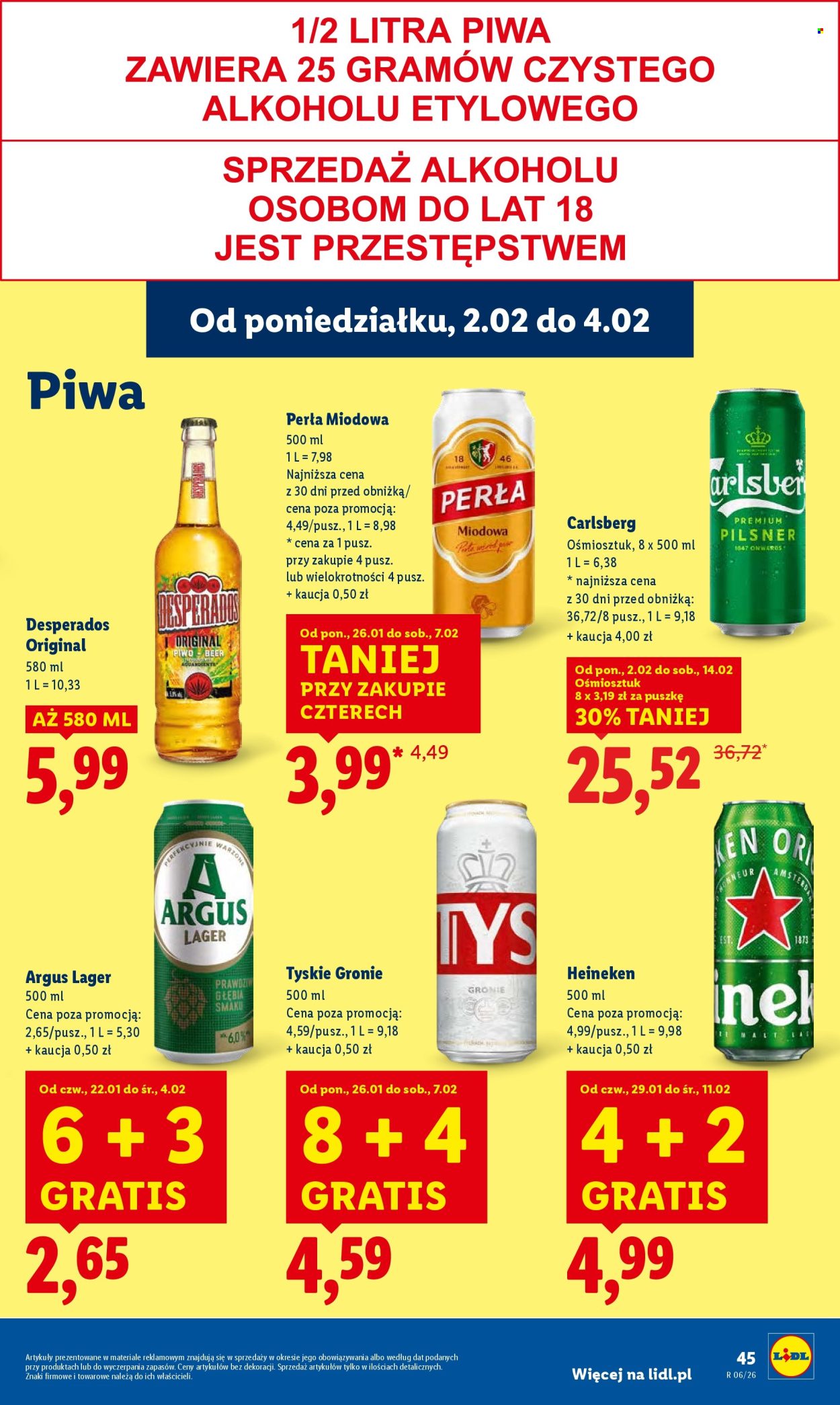 Gazetka Lidl - 2.02.2026 - 4.02.2026. Strona 45
