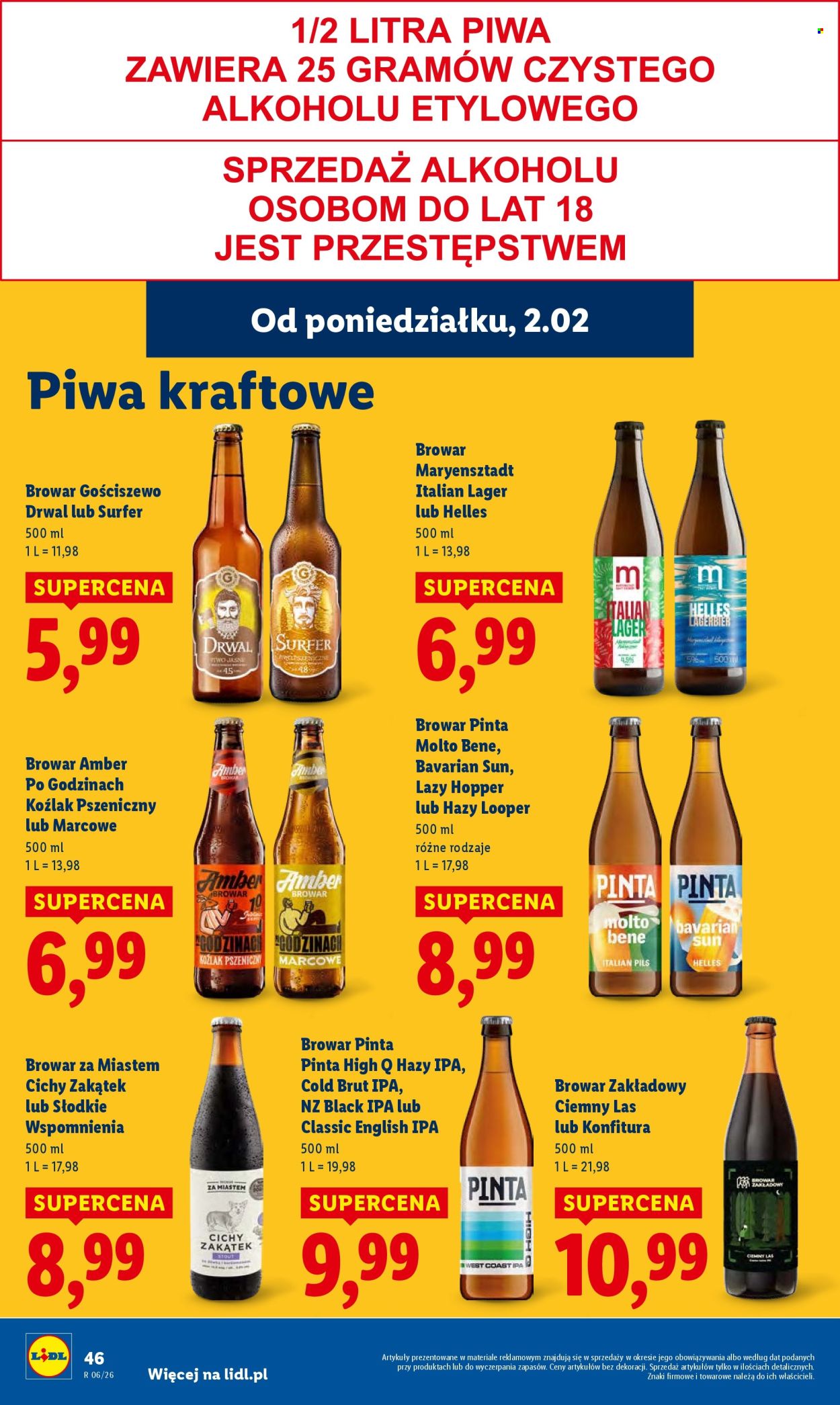 Gazetka Lidl - 2.02.2026 - 4.02.2026. Strona 46