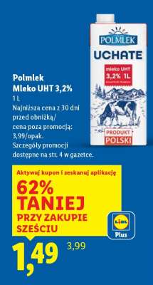 POLMLEK Mleko UHT 3,2%