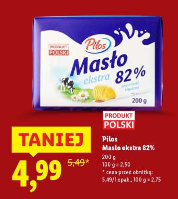 PILOS Masło ekstra 82%