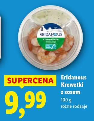 ERIDANOUS Krewetki z sosem