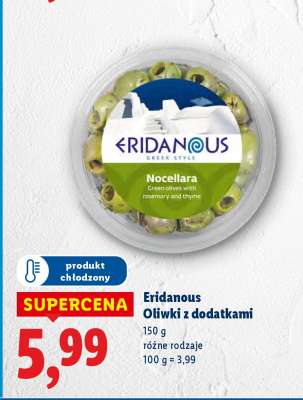 ERIDANOUS Oliwki z dodatkami