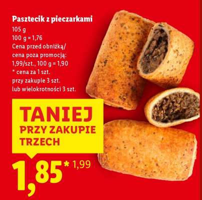 Pasztecik z pieczarkami