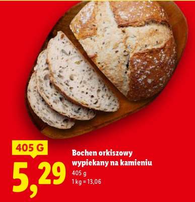 Bochen orkiszowy wypiekany na kamieniu