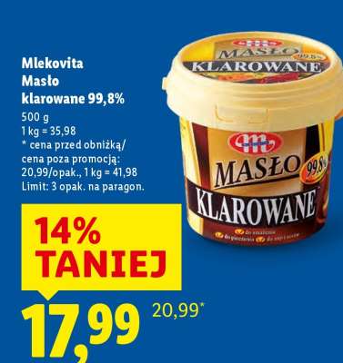 Mlekovita Masło klarowane 99,8%
