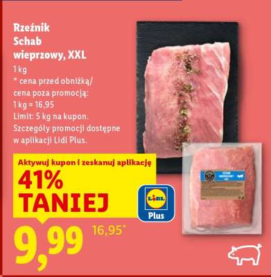 Rzeźnik Schab wieprzowy, XXL