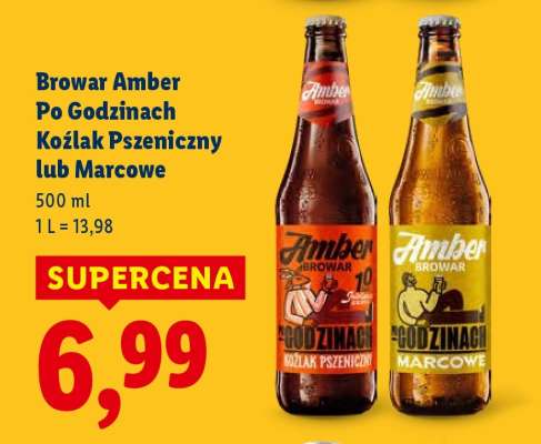 Browar Amber Po Godzinach Koźlak Pszeniczny lub Marcowe