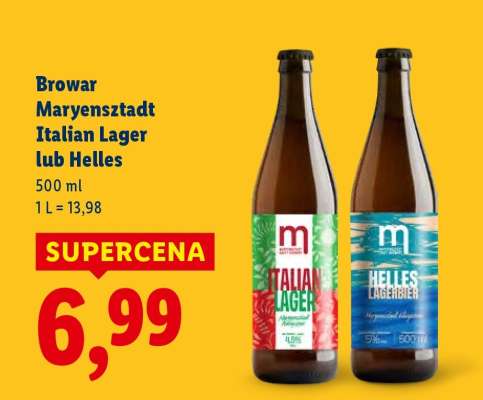 Browar Maryensztadt Italian Lager lub Helles