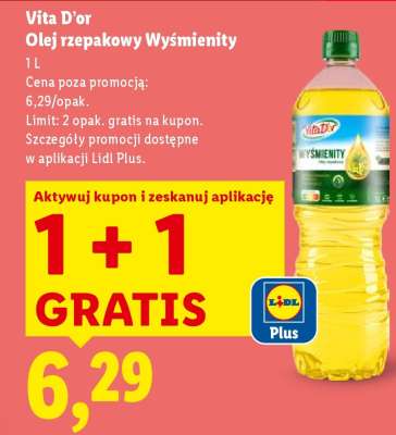 Vita D'or Olej rzepakowy Wyśmienity