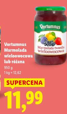 Vortumnus Marmolada wieloowocowa lub różana