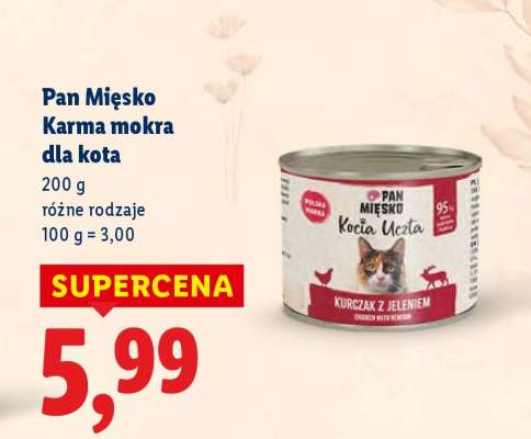 Pan Mięsko Karma mokra dla kota