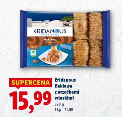 ERIDANOUS Baklawa z orzechami włoskimi