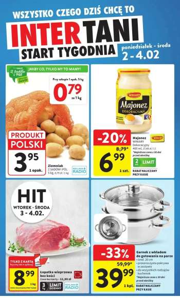 Gazetka Intermarché - 2.02.2026 - 4.02.2026.
