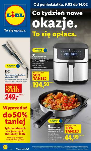 Gazetka Lidl - 9.02.2026 - 14.02.2026.