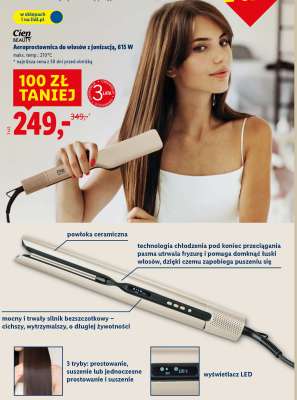 Cien BEAUTY Aeroprostownica do włosów z jonizacją, 615 W