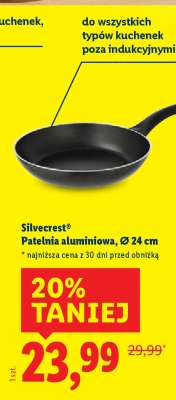 Silvecrest Patelnia aluminiowa, Ø 24 cm