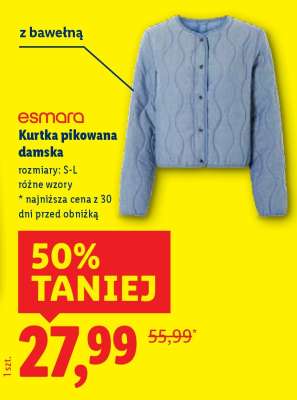 Kurtka pikowana damska