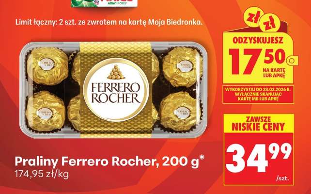 Praliny Ferrero Rocher 200 g