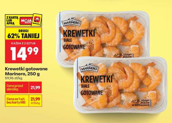 Krewetki gotowane Marinero 250 g