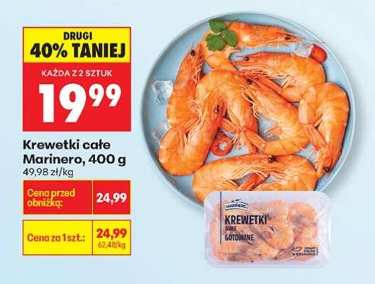 Krewetki całe Marinero 400 g
