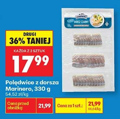 Polędwice z dorsza Marinero, 330 g