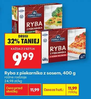 Ryba z piekarnika z sosem, 400 g